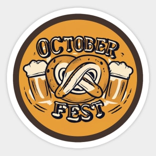 Octoberfest Celebration Sticker